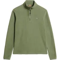 Superdry for woman. W2012374A Polar Half khaki half-zip hoodie (XS), Casual, Green, Polyester