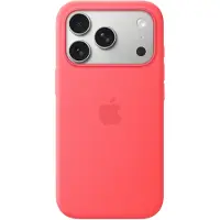 Apple iPhone 17 Pro Silicone Case with MagSafe - Bright Guava