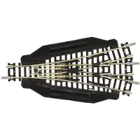 Fleischmann skinne 22247 (uten grus) treveis sporveksel, elektrisk 112,6 mm 15° 362,6 mm