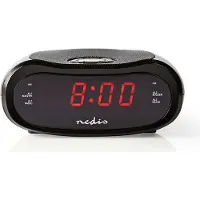 Nedis Clar001bk Vekkerklokke