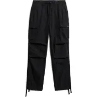 Superdry for woman. W7011070A Low rise cargo trousers For black (32/32), Casual, Cotton