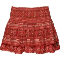 Superdry for woman. W7210264A Tiered mini-skirt with red Vintage Logo logo (M), Casual, Viscose