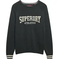 Superdry Slouchy Intarsia Graphic Genser