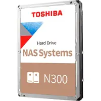 Toshiba N300 NAS - Harddisk - 22 TB - intern - 3.5 - SATA 6Gb/s - 7200 rpm - buffer: 512 MB
