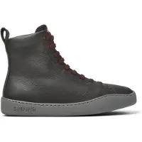 Camper for woman. K400817-003 Peu Touring leather boots grey (36), Flat, Zip, Casual