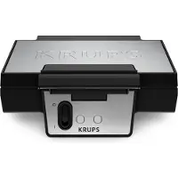 Krups FDK261 vaffeljern 850 W, 2 vafler, svart