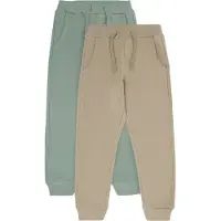 Minymo Joggebukse - 2-pack - Lily Pute - - 1½ år (86) - Joggebukse