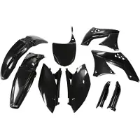 Ufo Kawasaki Kxf 450 2009-2011 Kakit213f-001 Fork Protectors & Plastsett