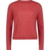 Mons Royale Zephyr Merino Tencel Boxy Teknisk skjorte rød