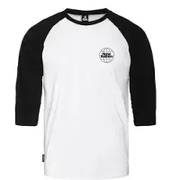 Horsefeathers Global Raglan Langermet T-skjorte hvit