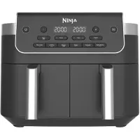 Ninja DualZone 7,6 L airfryer med 2 skuffer i Schwarz | DZ801EU | va SharkNinja