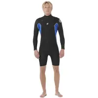 Rip Curl Dawn Patrol Spring 2/2 Mm Langermet Shorty Med Glidelås Foran Til Dame