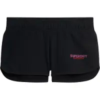 Superdry for woman. W7110416A Sportswear Racer Shorts black (XS), Casual, Cotton