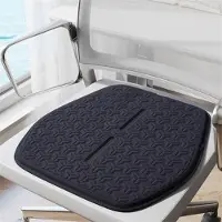 Mtp Products TPE-gel-kjølepute til setet for sommeren - 49x49cm - svart