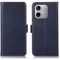 Mtp Products Honor 600 Lite lommebokveske i lær med RFID - blå