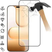 Mtp Products Honor 600 Lite Full Cover Beskyttelsesglass - 9H - svart kant