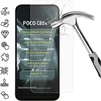 Mtp Products Xiaomi Poco C85x Beskyttelsesglass - 9H - Case Friendly - Gjennomsiktig