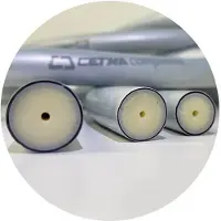 Cetma Magnum Silver 2.4 Mm Inner 17.5 Mm Gummi