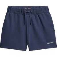 Superdry for woman. W7110474A Navy Plain Shorts (L), Casual, Cotton