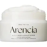 Arencia Cloud Body & Scalp Scrub 260 g - White Tea & Neroli