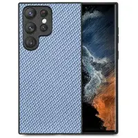 Mtp Products Samsung Galaxy S26 Ultra Premium-deksel med karbonfiberstruktur - blå