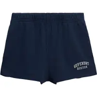 Superdry for woman. W7110447A Graphic shorts Athletic Essential navy (S), Casual, Cotton