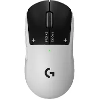 Logitech G PRO X2 SUPERSTRIKE - Gaming mus - Optisk - 6 knapper - Hvit