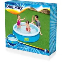 Bestway sirkulært basseng med sodo-bunn 152 x 38 cm