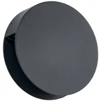 LUCANDE utendørs LED-vegglampe Advero, antrasitt, husnummer CCT