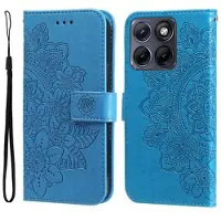 Mtp Products Motorola Edge 70 Fusion/70 Fusion+ Mandala Series Lommebok-deksel - Blå