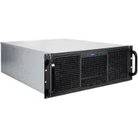 Inter-Tech IPC 4U-40255 - Kabinett - Server (Rack) - Svart