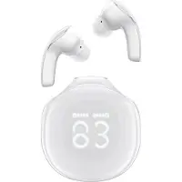 Acefast T9 Bluetooth 5.3 trådløse hodetelefoner med øretelefoner - hvit