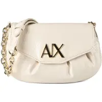 Giorgio Armani for woman. XW002165AF21363U1003 Paige beige handbag (OSFA), Casual, Polyester
