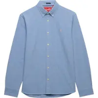 Superdry Preppy Oxford Skjorte Med Lange Ermer