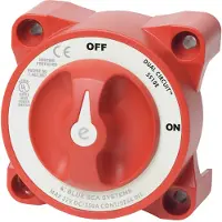 Blue Sea Systems To-krets Bryter For Av/på For E-serie Batteri