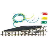 Märklin Electric Left Turnout, 15 år, Svart, Gult