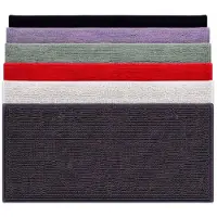 Borg Badematte - 50x80 cm - Sklisikker badematte - Lilla