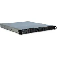Inter-Tech IPC 1U-10248 - Kabinett - Server (Rack) - Svart