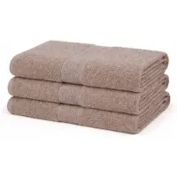 Egeria Bomullshåndkle - 100% bomull - Badehåndkle 70x140 cm - Diamant - Sand