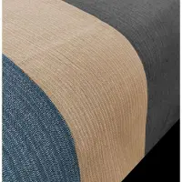 Nordstrand Sengeteppe - 140x220 cm - Beigefarget sengeteppe til enkeltseng -