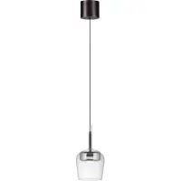 Q-SMART-HOME Paul Neuhaus Hengelampe Q-Kon sølvfarget Ø 21 cm