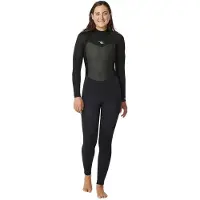 Rip Curl Omega 43gb Steamer 4/3 Mm Dame Våtdrakt I Neopren Med Lange Ermer Og Glidelås På Ryggen