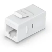 Ubiquiti UniFi Cat6 Keystone Coupler (12-Pack) - Hvit