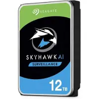 Seagate SkyHawk AI ST12000VE003 - Harddisk - 12 TB - intern - 3.5 - SATA 6Gb/s - buffer: 512 MB - med 3-års Rescue Data Recovery