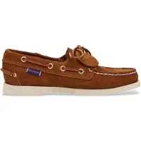 Sebago for woman. 77131JW Portland Artisan Ox leather loafers brown (41), Flat, Laces, Casual