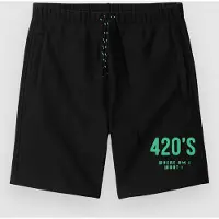 The Dudes Test Subject #1 Green Shorts svart
