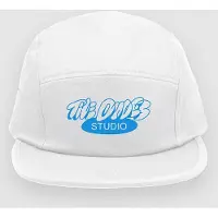 The Dudes Dudes Studio Structured 5 Panel Caps hvit