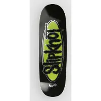 Welcome X Slipknot Oval Logo on Boline2.0 - 9.5" Skateboard Deck svart
