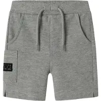 Name it Shorts - Pique - NmmVivasse - Grå Melert - - 4 år (104) - Shorts
