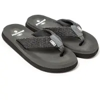 Brasileras Puff Marbled Flip-flops